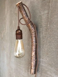 DIY nástěnná lampička