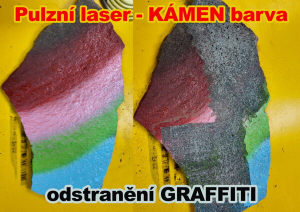 Laserové čištění grafity